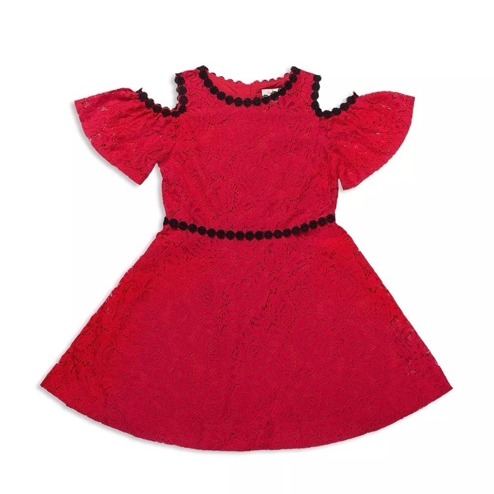 NWOT Kate Spade Red Lace Dress